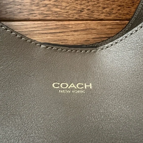 Coach Taupe Brooklyn 28 Shoulder Bag - Picture 10 of 11